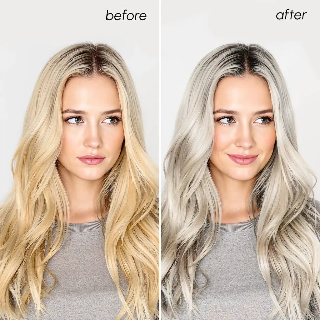 Purple Brilliance For Blonde Hair