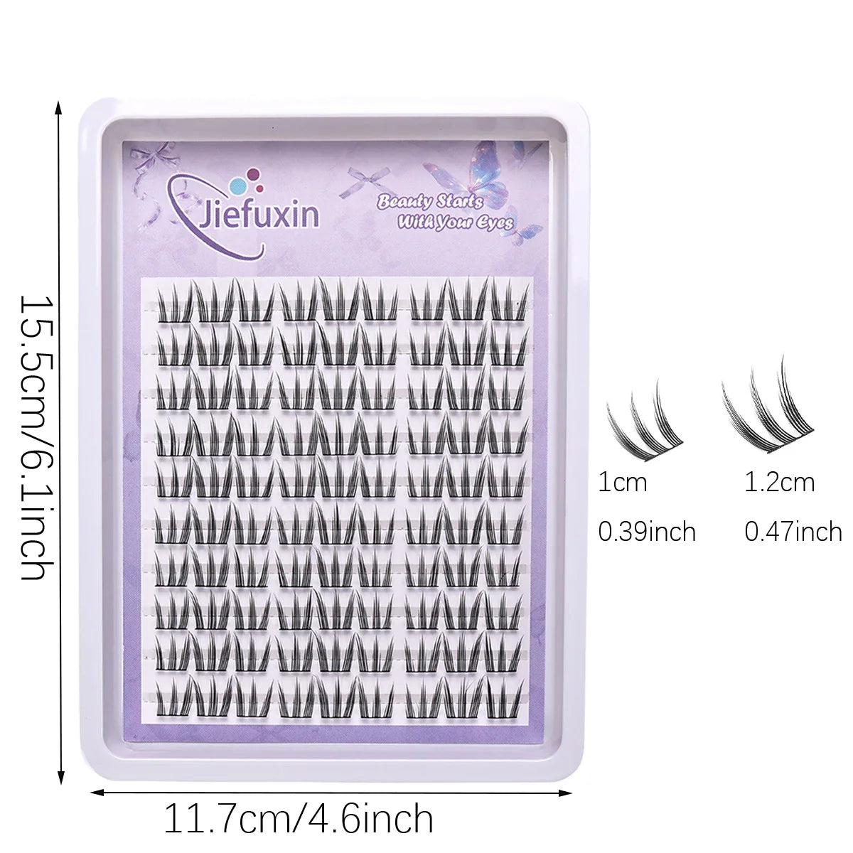 DIY Lashes Extension Kit | Cute Cat Paw False Eyelashes for Enlarged Eyes