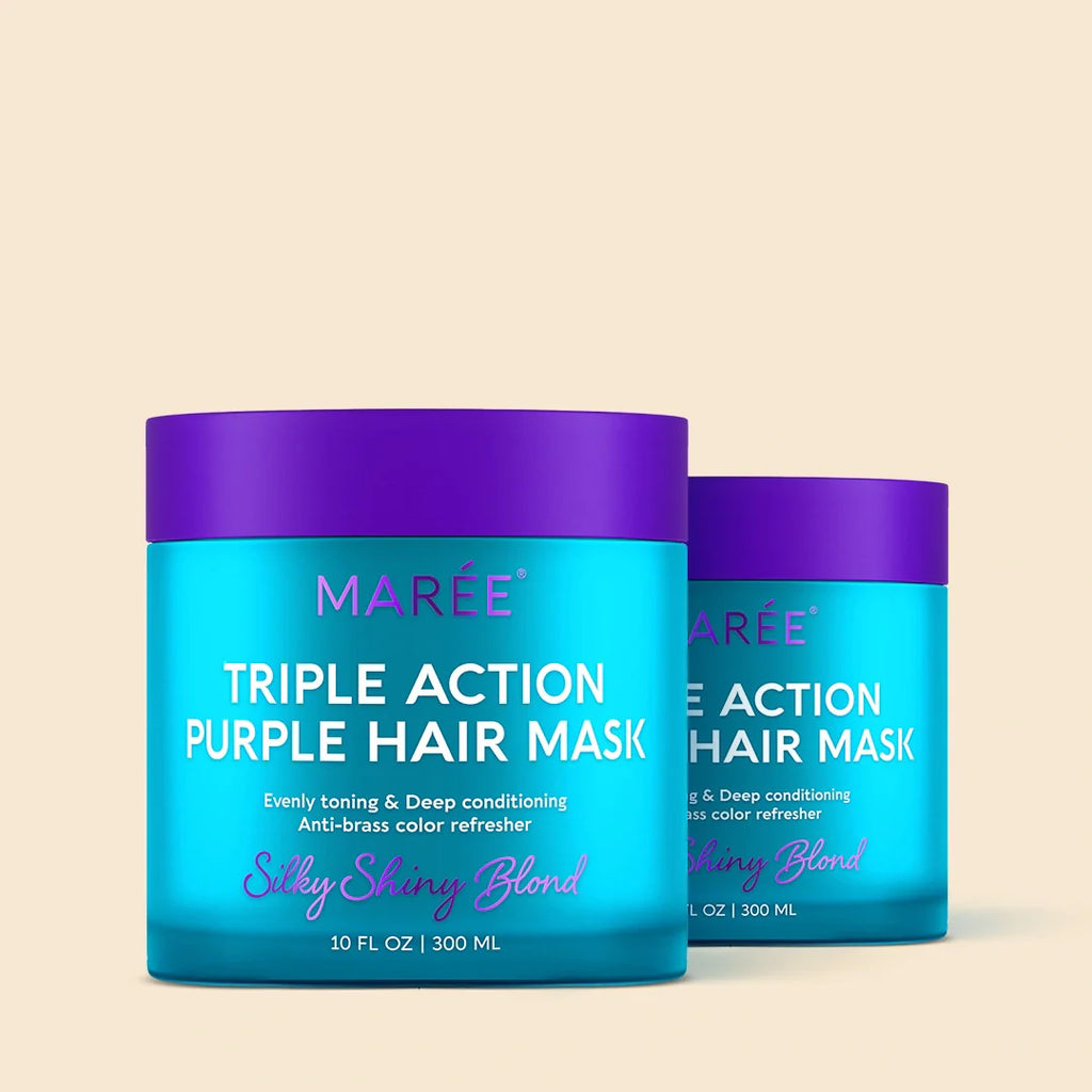 Purple Brilliance For Blonde Hair