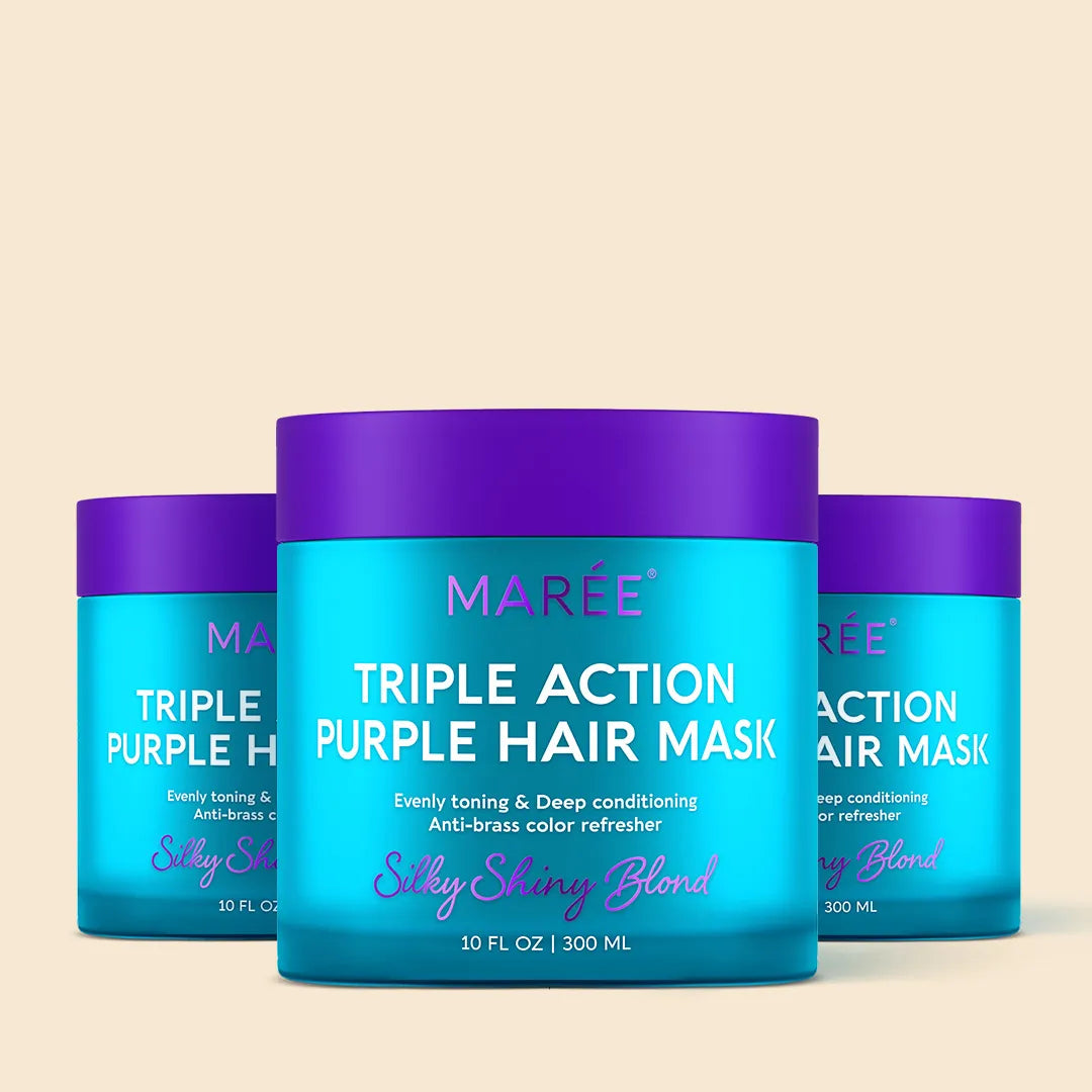 Purple Brilliance For Blonde Hair